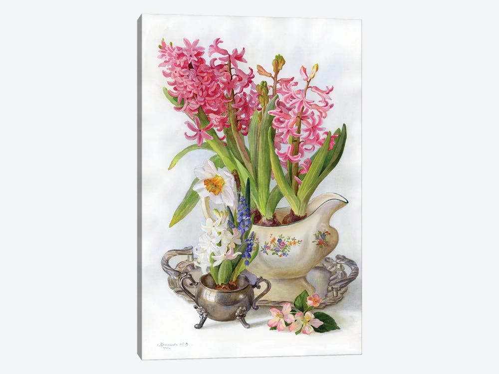 Spring Flowers by Yulia Krasnov 1-piece Canvas Art