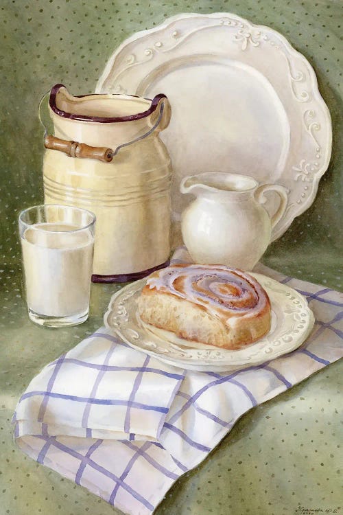 Still Life With Cinnabon