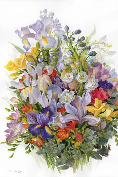 Yulia Krasnov: Bouquet Artist's Dream by Yulia Krasnov