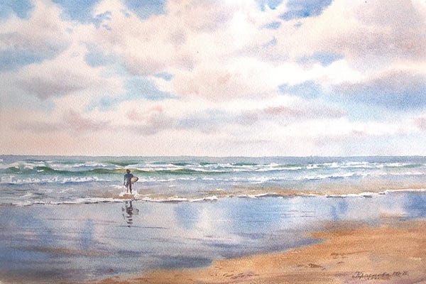 Yulia Krasnov: Towards The Waves by Yulia Krasnov