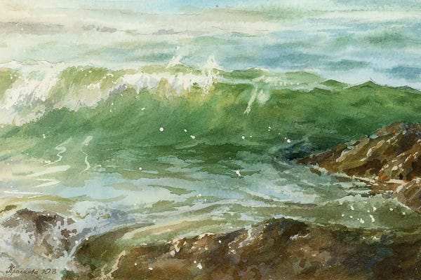 Yulia Krasnov: Seashore by Yulia Krasnov