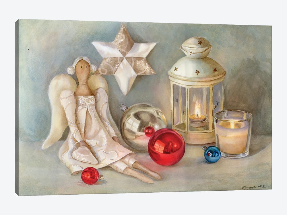 For Christmas by Yulia Krasnov 1-piece Canvas Wall Art