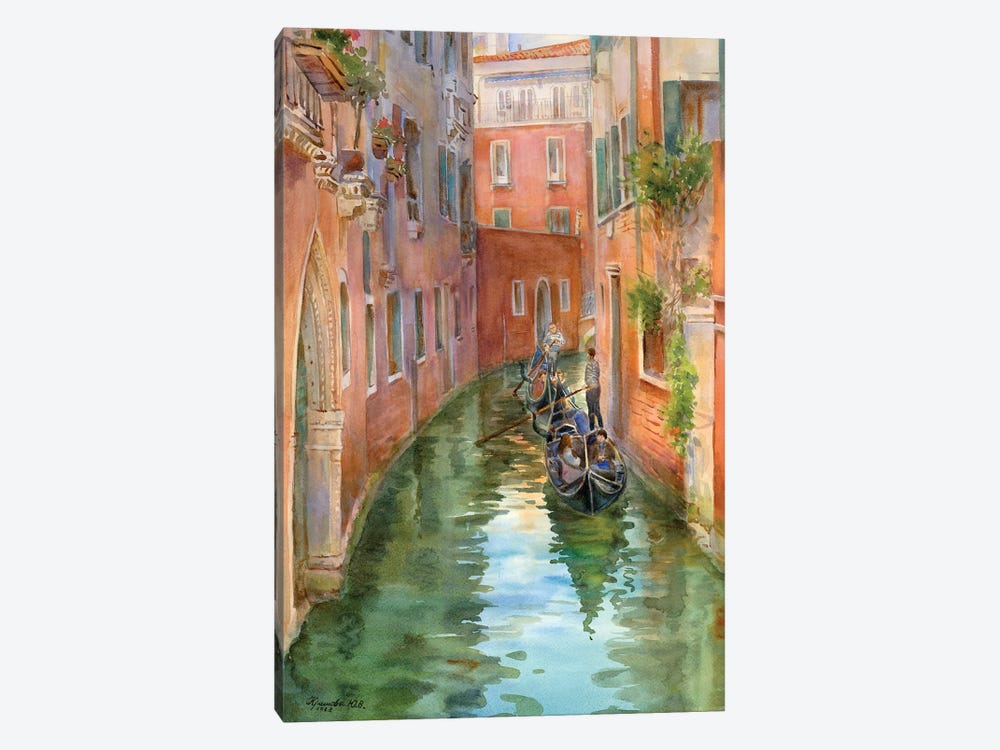 The Gondolier's Song by Yulia Krasnov 1-piece Canvas Wall Art