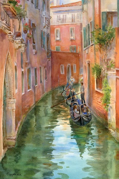 Yulia Krasnov: The Gondolier's Song by Yulia Krasnov