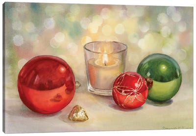 Christmas Mood Canvas Art Print - Yulia Krasnov