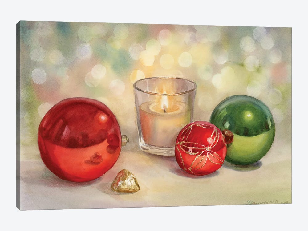 Christmas Mood by Yulia Krasnov 1-piece Canvas Print