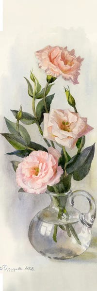 Yulia Krasnov: Delicate Lisianthus by Yulia Krasnov