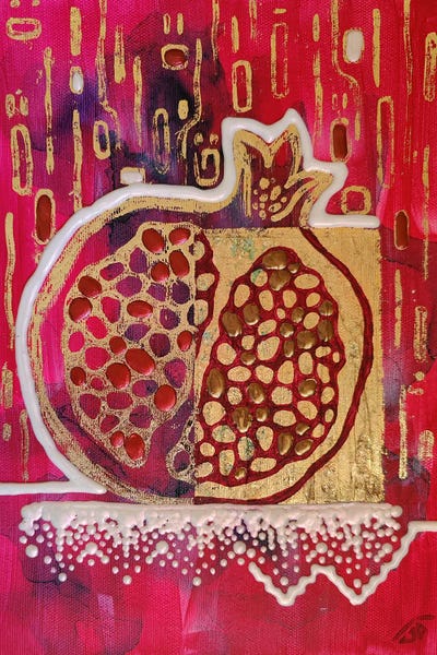 Gold: Golden Pomegranate by Yulia Belasla