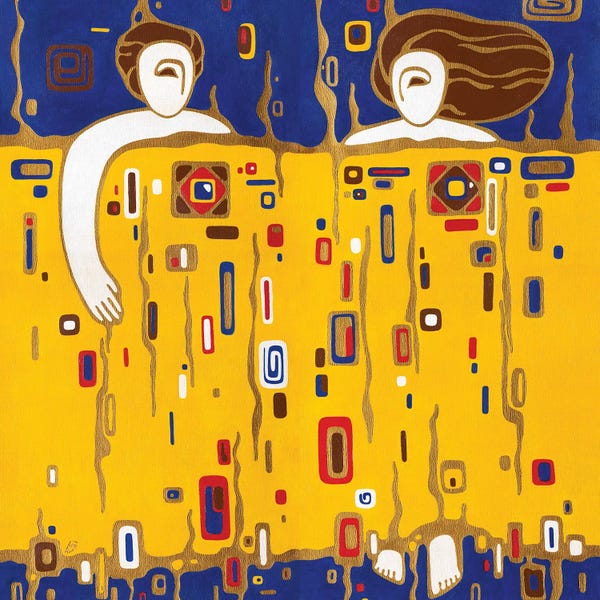 All Things Klimt: Under One Blanket by Yulia Belasla