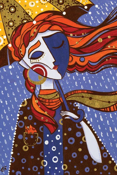 Pieced Together Portraits: Sunny Rain by Yulia Belasla