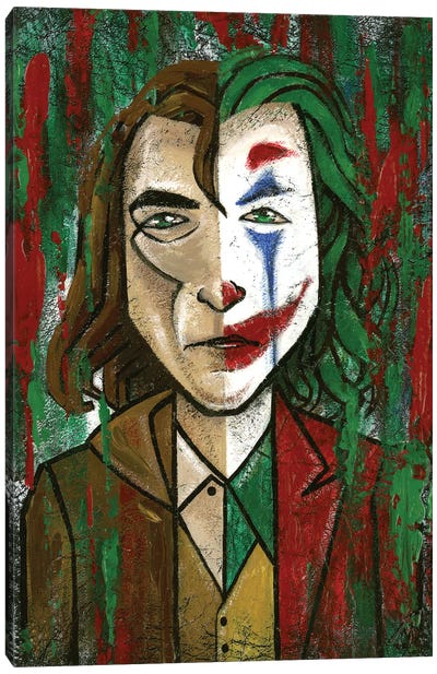 Joker Canvas Art Print - Yulia Belasla