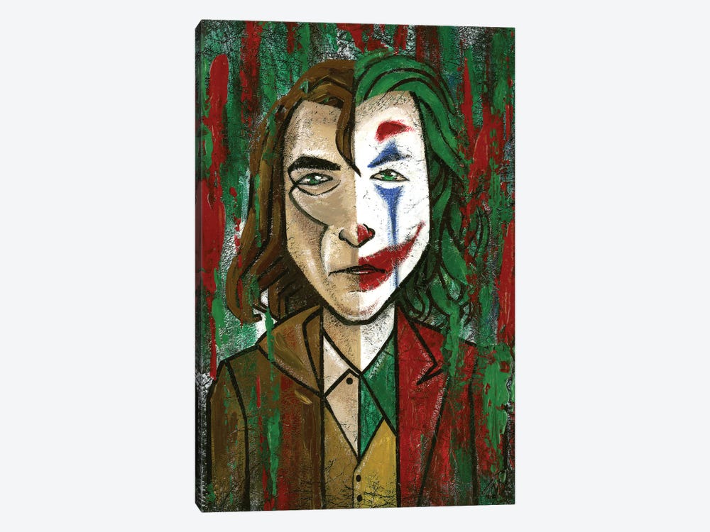 Joker by Yulia Belasla 1-piece Canvas Wall Art