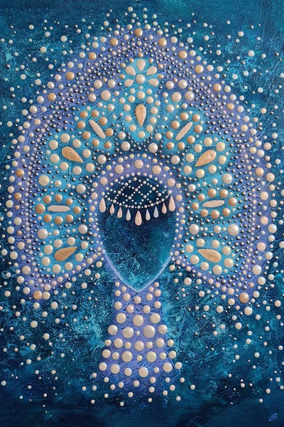 Yulia Belasla: Pearl Kokoshnik by Yulia Belasla