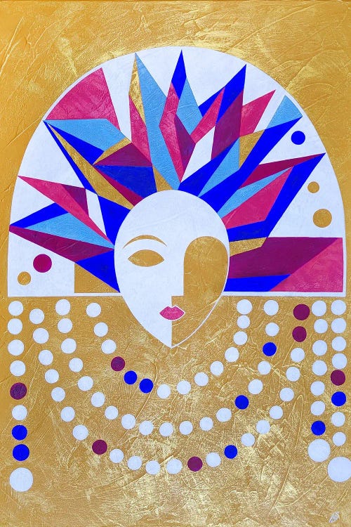 Fragments Of Time. Kokoshnik by Yulia Belasla wall art