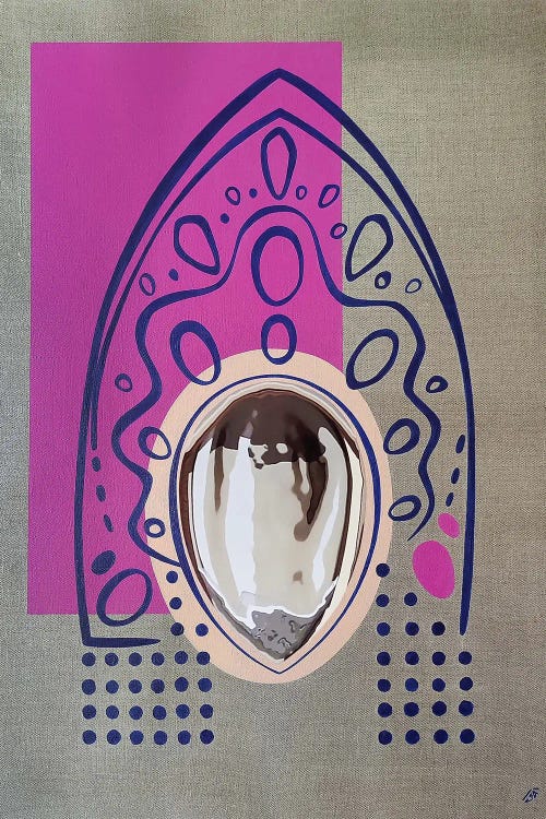 The Mirror Of Traditions by Yulia Belasla wall art