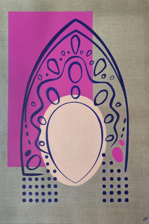 Vesta, Kokoshnik by Yulia Belasla wall art