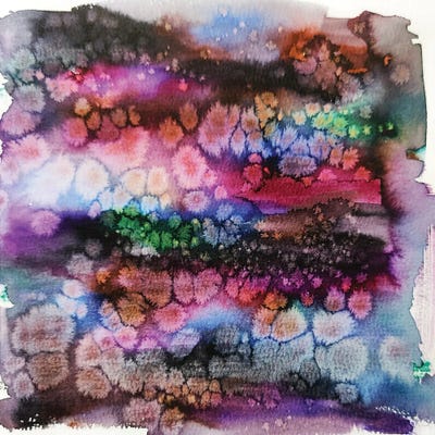 Abstract 7 by Yulia Belasla canvas print