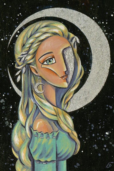 Yulia Belasla: Princess Of The Moon by Yulia Belasla
