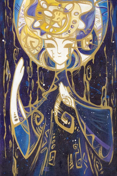 All Things Klimt: The Moon by Yulia Belasla