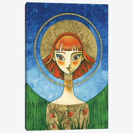 Spring Sunshine, Acrylic Painting Canvas Print #YLB44} by Yulia Belasla Canvas Print