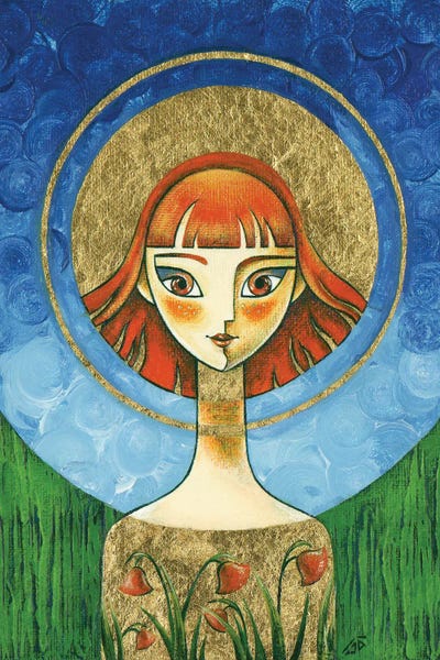 Yulia Belasla: Spring Sunshine, Acrylic Painting by Yulia Belasla