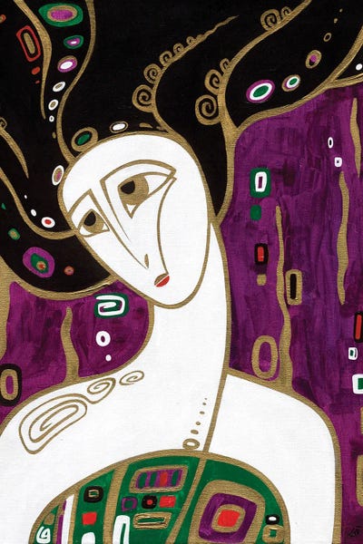 All Things Klimt: Mermaid by Yulia Belasla