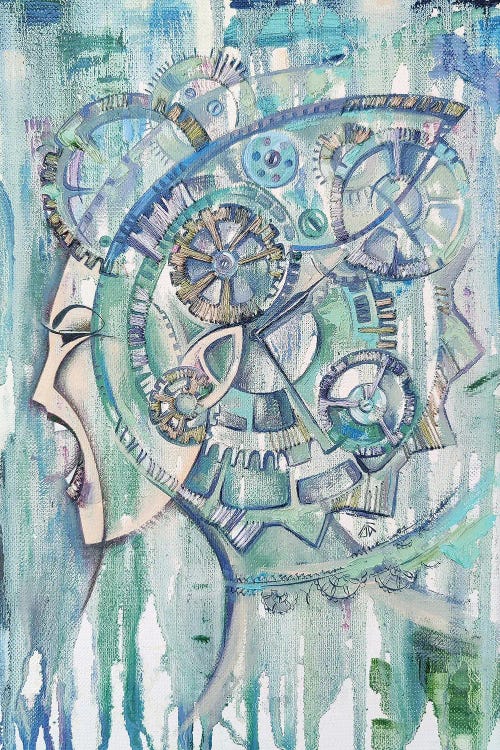 Scream Through The Time by Yulia Belasla wall art