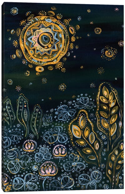 Sunrise Happens And Night Canvas Art Print - Yulia Belasla