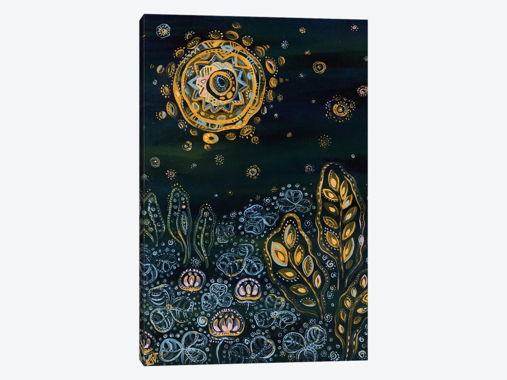 Sunrise Happens And Night by Yulia Belasla 1-piece Canvas Art Print