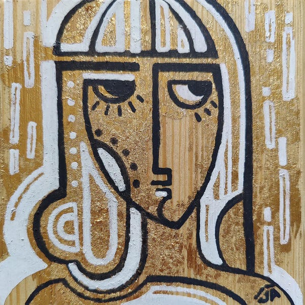 All Things Picasso: Woman Face I by Yulia Belasla