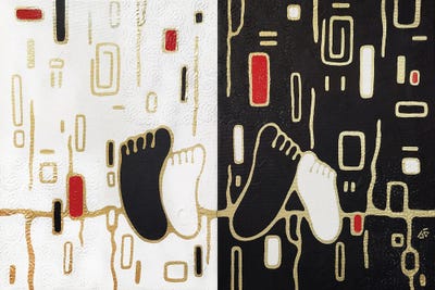 Meeting The Nights And The Sunrices Together by Yulia Belasla framed wall art