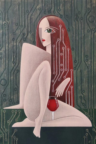 All Things Picasso: Pleasant Fatigue Of The Past Day, Information Technology by Yulia Belasla