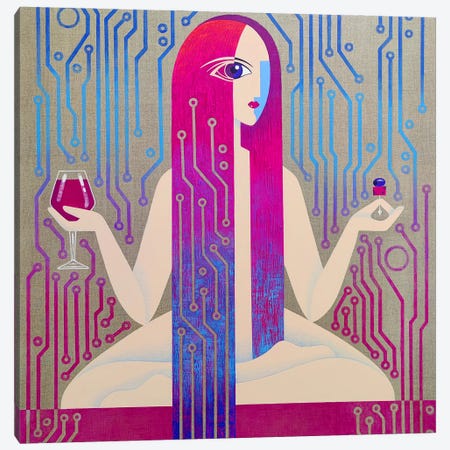 Found Zen Canvas Print #YLB76} by Yulia Belasla Canvas Art