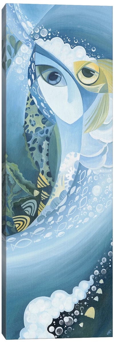 Water Canvas Art Print - Yulia Belasla