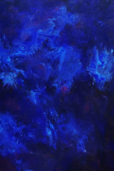 Yulia Belasla: Blue Depth, Abstraction by Yulia Belasla