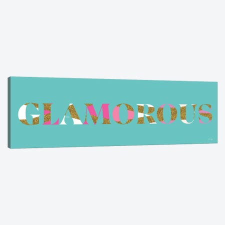 Glamourous Canvas Print #YND18} by Yass Naffas Designs Canvas Wall Art