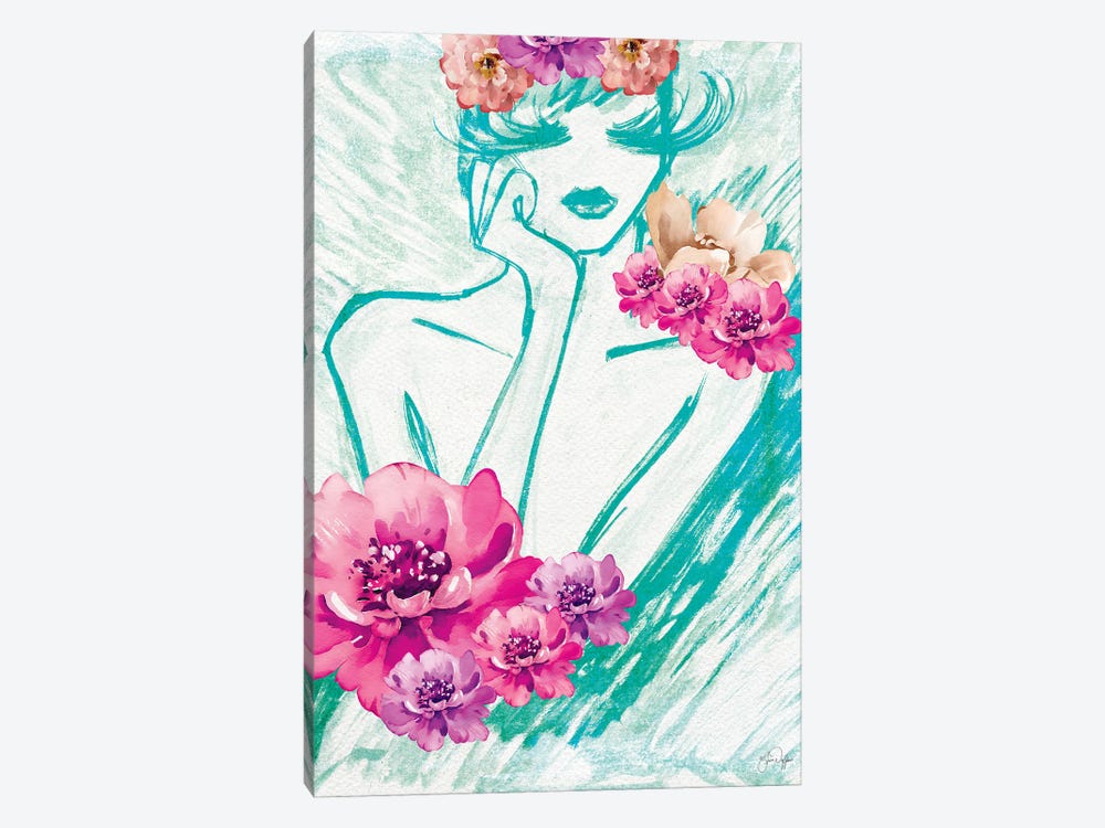 Lady Serenity by Yass Naffas Designs 1-piece Canvas Art Print