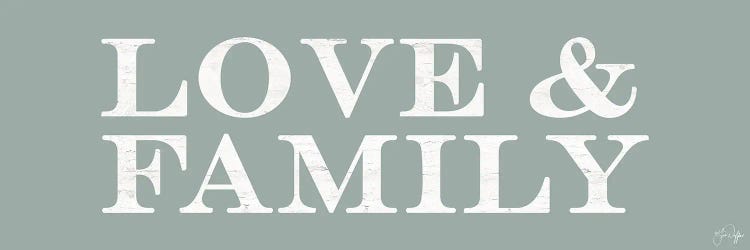 Love And Family by Yass Naffas Designs wall art