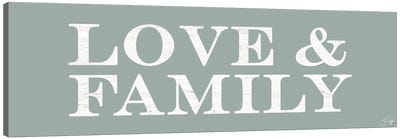 Love And Family Canvas Art Print