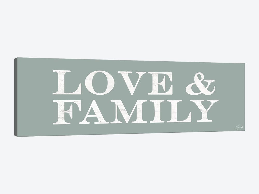 Love And Family by Yass Naffas Designs 1-piece Canvas Art