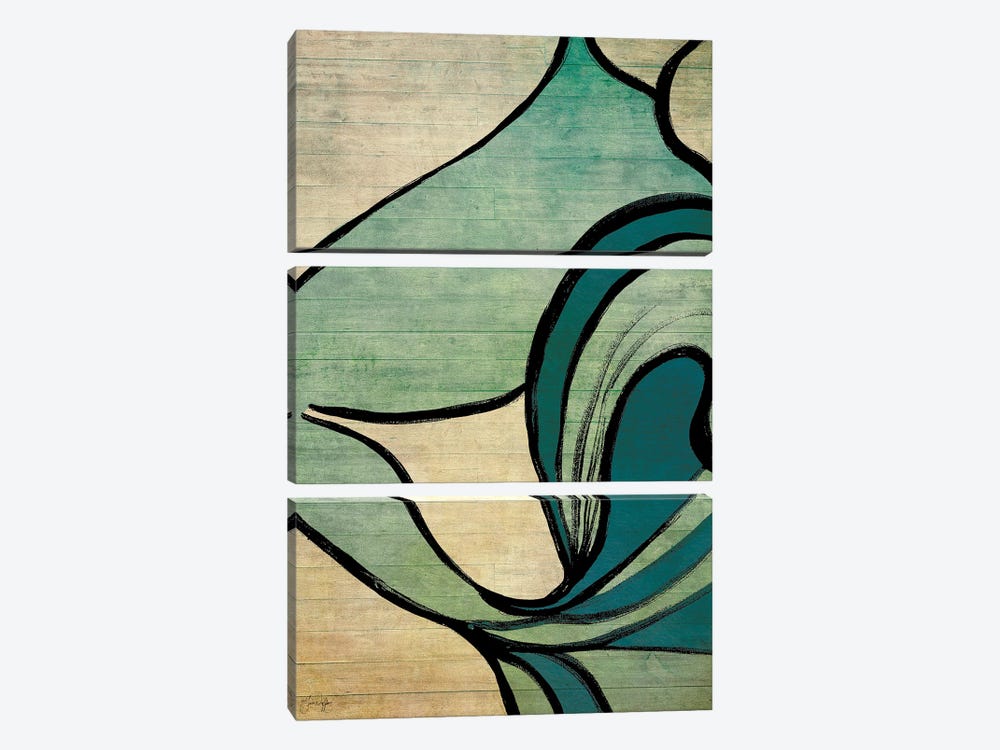 Mysterious Movement by Yass Naffas Designs 3-piece Canvas Wall Art