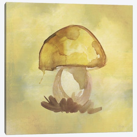 Treasured Mushroom Canvas Print #YND44} by Yass Naffas Designs Canvas Wall Art