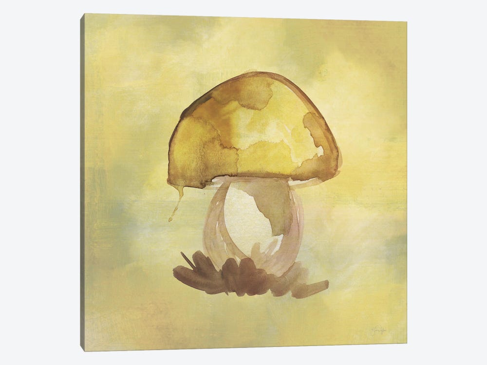 Treasured Mushroom by Yass Naffas Designs 1-piece Canvas Wall Art