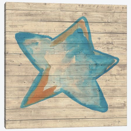 A Starfish Wish Canvas Print #YND5} by Yass Naffas Designs Art Print