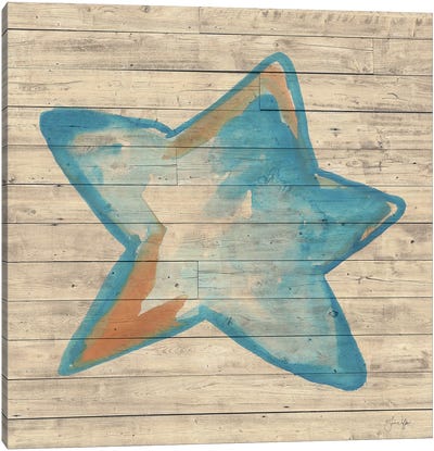 A Starfish Wish Canvas Art Print - Starfish Art
