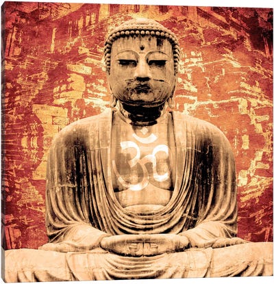 Buddha Canvas Art Print - 5by5 Collective