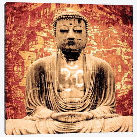 Buddha Canvas Print #YOG13} by Unknown Artist Canvas Artwork