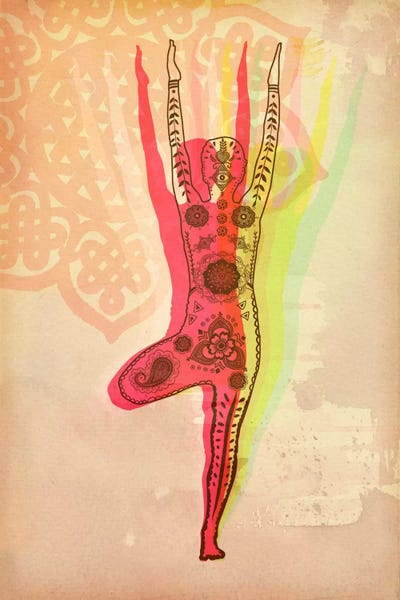 Fitness: Yoga Tree Pose by 5by5collective