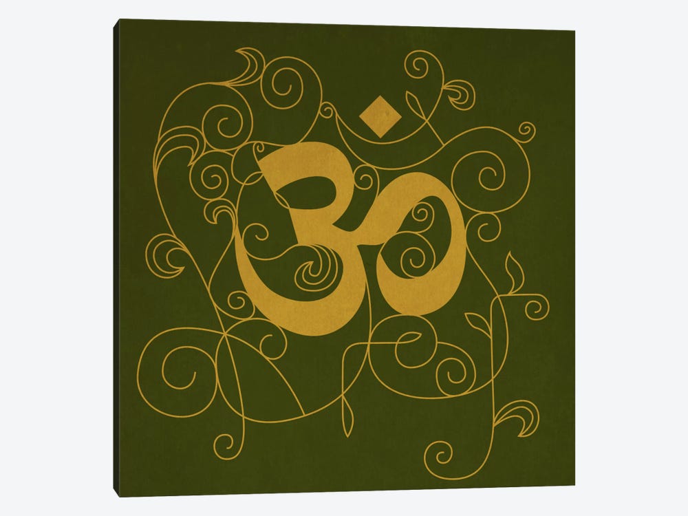 OM Meditation by 5by5collective 1-piece Canvas Artwork