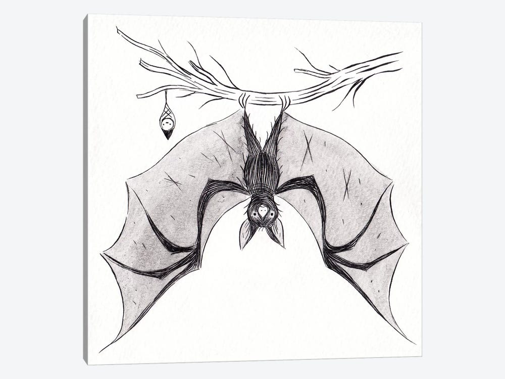 Bat by Yohan Sacre 1-piece Canvas Art